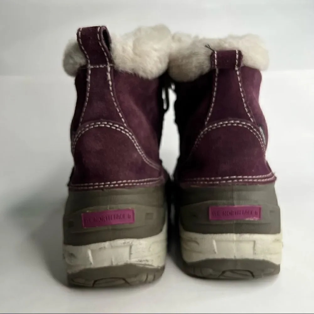 The North Face McMurdo Winter Boots in gray and purple Size 6